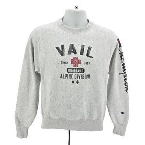 Vintage Champion Reverse Weave Mens Adult XS Sweatshirt Vail Colorado Alpine